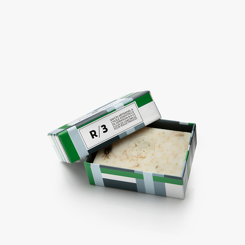 古法手工冷皂 R/3- 洋甘菊萃取與天竺葵精油:圖片 2