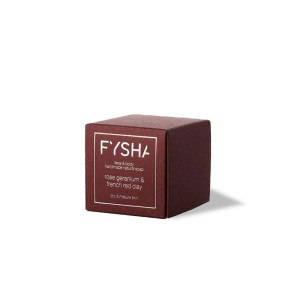 高純度養膚洗顏皂- 玫瑰天竺葵精油與法國紅礦泥